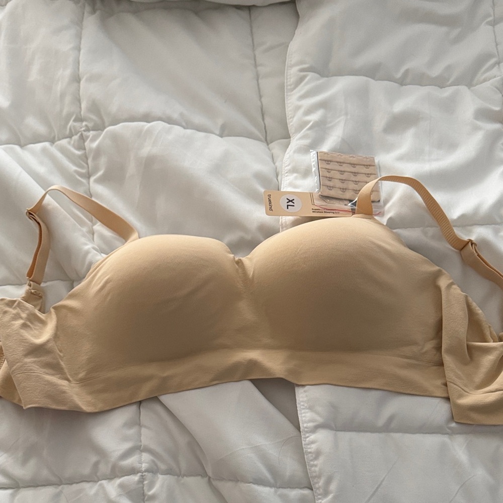 Elegant Tan Seamless Bra